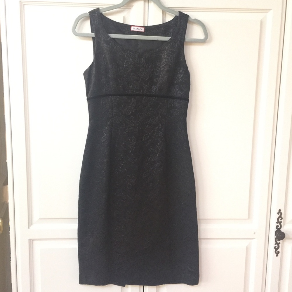 MAX&Co. Black Sheath Dress